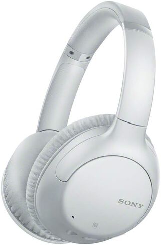 Sony WH-CH710N Wireless Noise-Cancelling Over-the-Ear Headphones - White in Saudi Arabia