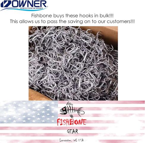 Owner 4X Strong 2/0 ST-66 Treble Hooks – Heavy Duty Replacement Fishing Hooks for Lures, Saltwater or Freshwater in Saudi Arabia