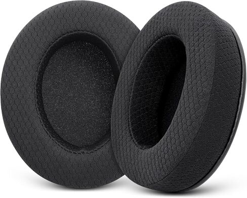 Mesh Fabric Replacement Ear Pads for Sennheiser HD280 / HD280-13 / HD280-Pro / HD281 / HMD280 / HMD280 Pro / HMD280-13 / HMD281 / HMD281 Pro Headphones, Earpads Cushions with Slow Rebound Memory Foam in Kuwait