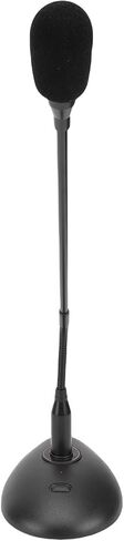 ميكروفون Fabater Gooseneck، ميكروفون سلكي قابل للتعديل 360 درجة لسطح المكتب مع قابس ذكر XLR قياسي 3 سنون لمؤتمرات الاجتماعات in Kuwait