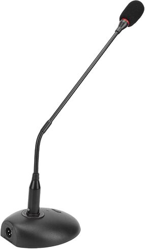 ميكروفون Fabater Gooseneck، ميكروفون سلكي قابل للتعديل 360 درجة لسطح المكتب مع قابس ذكر XLR قياسي 3 سنون لمؤتمرات الاجتماعات in Kuwait