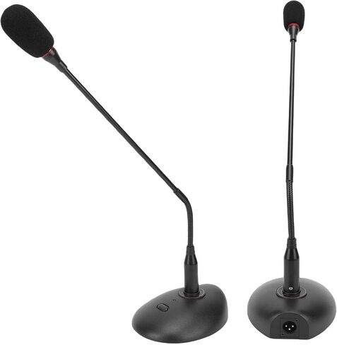 ميكروفون Fabater Gooseneck، ميكروفون سلكي قابل للتعديل 360 درجة لسطح المكتب مع قابس ذكر XLR قياسي 3 سنون لمؤتمرات الاجتماعات in Kuwait