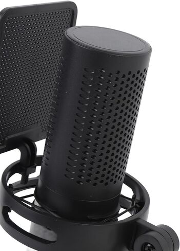 ميكروفون الألعاب المكثف USB من Zunate مع تأثير RGB، جودة صوت واضحة، مقبس سماعة الرأس OneTouch كتم الصوت والتشغيل لأجهزة الكمبيوتر المحمول والهاتف اللوحي، ميكروفون مكتبي لتقليل الضوضاء in Kuwait