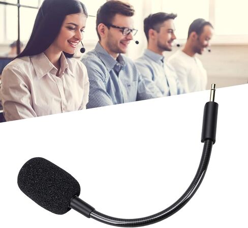 EBTOOLS Replacement Microphone, Clear Sound Noise Cancelling Boom Mic for V3 Wired USB Gaming Headset, with Gold Plated Plug and OFC Core in Kuwait