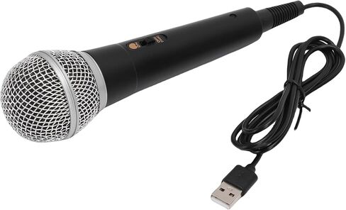 Yoidesu USB Microphone,Wired Condenser Cardioid Mic, Streaming Mic with Noise Cancellation for Podcast Video Singing Studio Recording Gaming, Plug and Play in Kuwait