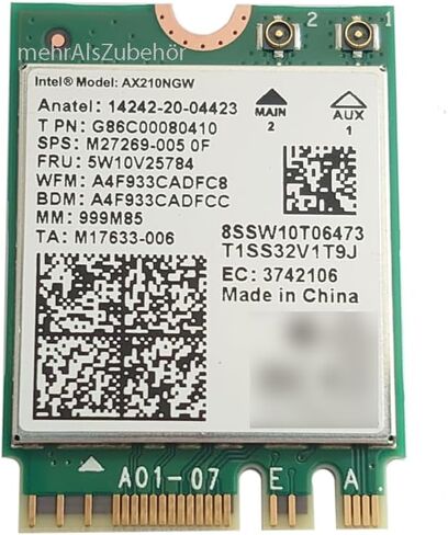 إنتل® واي فاي 6E AX210 (Gig+) in Kuwait