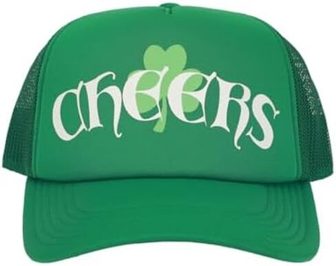 St. Patrick’s Day Cheers Green Trucker Hat in Saudi Arabia
