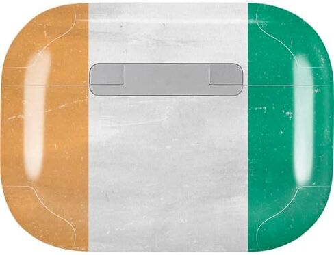 Skinit Decal Audio Skin Compatible with Apple AirPods Pro (2rd Gen, 2022) - Skinit Originally Designed Ivory Coast Flag Distressed Design in Kuwait