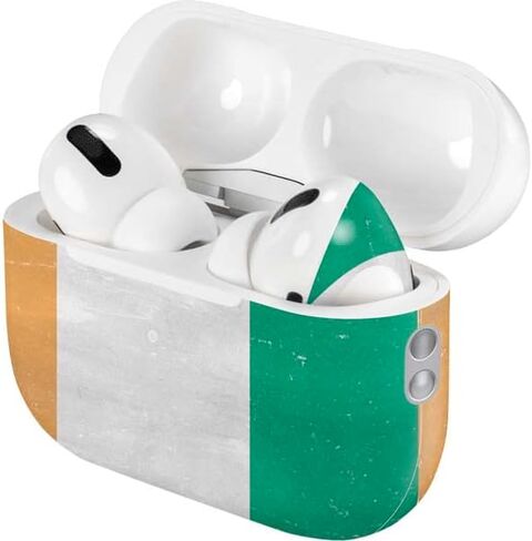 Skinit Decal Audio Skin Compatible with Apple AirPods Pro (2rd Gen, 2022) - Skinit Originally Designed Ivory Coast Flag Distressed Design in Kuwait