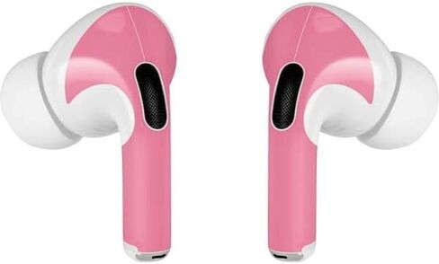 غلاف صوتي من Skinit متوافق مع Apple AirPods Pro (الجيل الثاني، 2022) - تصميم Skinit الأصلي باللون الوردي الفقاعي in Kuwait