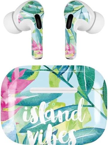 غلاف صوتي من Skinit متوافق مع Apple AirPods Pro (الجيل الثاني، 2022) - تصميم Island Vibes المصمم في الأصل من Skinit in Kuwait