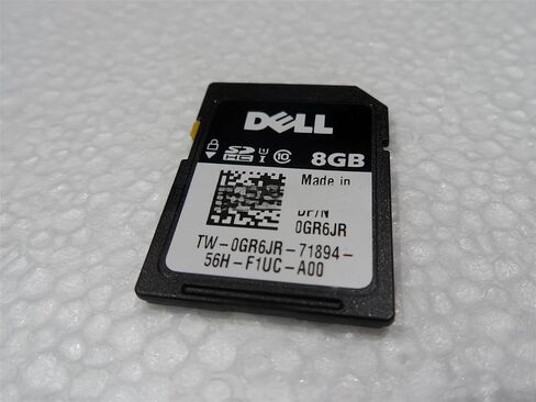 لبطاقة SD iDRAC8 من DELL، سعة 8 جيجابايت، لخوادم PowerEdge R330، R430، R530، T330، GR6JR 0XW5C in Kuwait