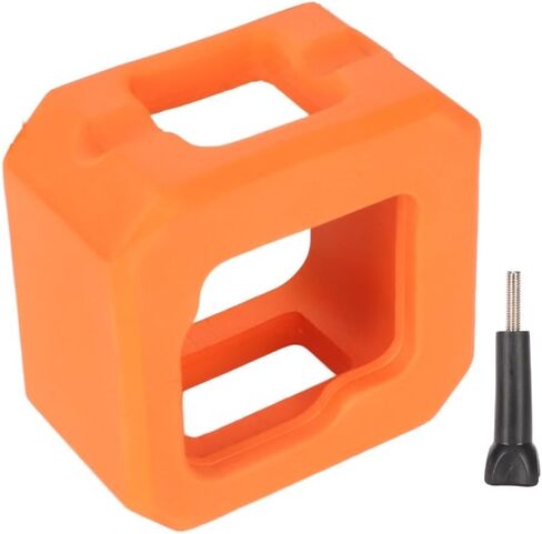 Orange Protective Cage Housing Long Screw Waterproof Floaty Foam Case Portable Lightweight Camera Housing for GoPro Hero Min 11 Snorkeling in Kuwait