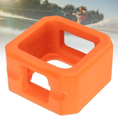 Orange Protective Cage Housing Long Screw Waterproof Floaty Foam Case Portable Lightweight Camera Housing for GoPro Hero Min 11 Snorkeling in Kuwait