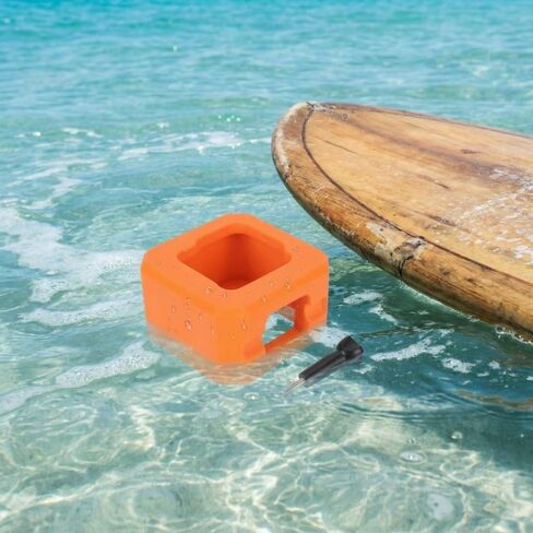 Orange Protective Cage Housing Long Screw Waterproof Floaty Foam Case Portable Lightweight Camera Housing for GoPro Hero Min 11 Snorkeling in Kuwait