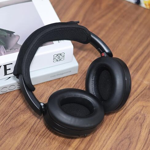 غطاء عصابة رأس عالمي من Adhiper لـ Jabra Evolve 75/65/30/20/10، Evolve2 85/75/65/55/50/30، Evolve3 85/75، غطاء رأس سميك أكثر نعومة لتخفيف الضغط ومضاد للتقشير، مع حلقة تعليق in Kuwait