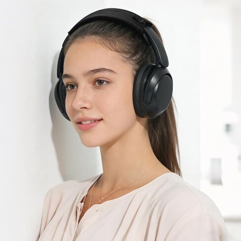 غطاء عصابة رأس عالمي من Adhiper لـ Jabra Evolve 75/65/30/20/10، Evolve2 85/75/65/55/50/30، Evolve3 85/75، غطاء رأس سميك أكثر نعومة لتخفيف الضغط ومضاد للتقشير، مع حلقة تعليق in Kuwait