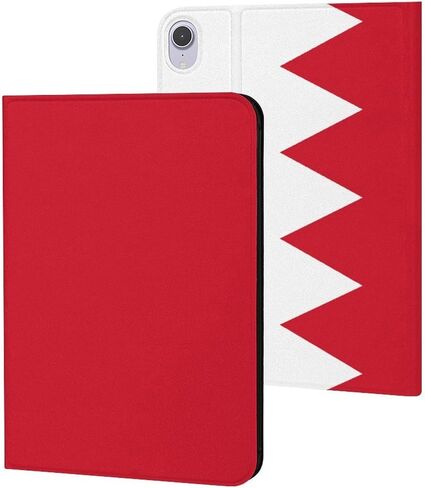 Bahrain Flag Slim Fit Tablet Case Protective Stand Cover Shell Compatible with ipad Mini6 (8.3in) in Kuwait