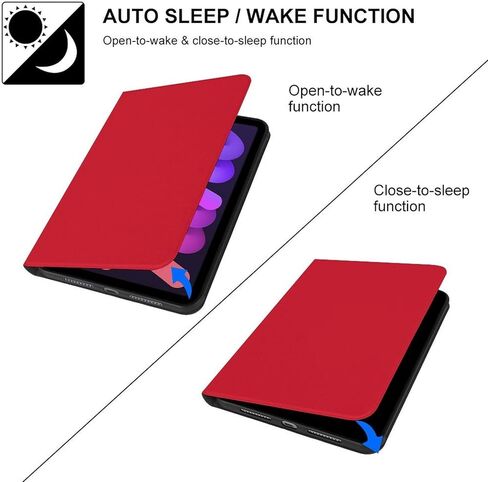 Bahrain Flag Slim Fit Tablet Case Protective Stand Cover Shell Compatible with ipad Mini6 (8.3in) in Kuwait