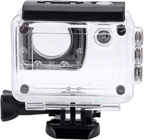 حافظة تحت الماء لـ SJCAM SJ5000 / SJ5000 WiFi / SJ5000 Plus، هيكل مع أجزاء من الفولاذ المقاوم للصدأ للغوص وركوب الأمواج وركوب الدراجات في الهواء الطلق in Kuwait