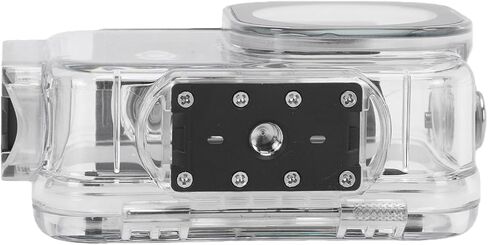 Fabater Water Proof Case for Action Camera, 60M Anti Fog Lens High Transparency Lens Underwater Housing, Dive Case with Triple Latch Sealing for Diving Snorkeling Surfing in Kuwait