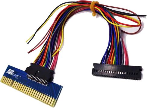 Pandora's Box Home Edition 40-pin to 28-pin Jamma Arcade Harness Cables Conversion Pandora's Box Custom Jamma Harness in Kuwait
