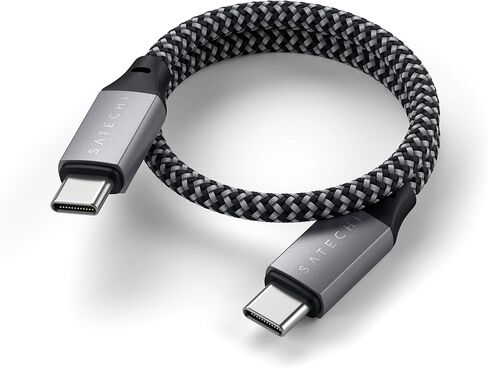 Satechi USB-C Stand Hub, Foldable Workstation & USB C to USB C Cable 100W, 10in/25cm for Tablets, Laptops, Smartphones in Kuwait