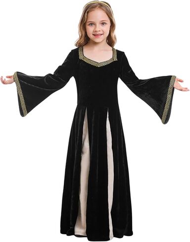 yolsun Girls Medieval Renaissance Dress Halloween Costume in Saudi Arabia
