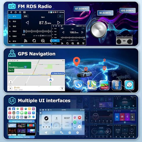 [4G+64G] راديو لسيارة Mercedes W203 C200 C320 C350 2000-2005 (لـ 4 أبواب)، شاشة 9 بوصة C320 Android Car Stereo، WiFi/Carplay/Android Auto/SWC/Bluetooth in Kuwait