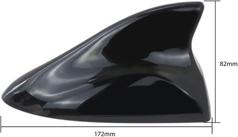 Car Shark Fin Antenna with Fittings, Roof Radio AM/FM Signal Radio Aerial for Hyundai Tucson 2005-2019 - Black in Kuwait