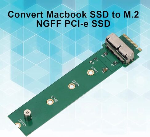 Buachois SSD to M.2 NGFF Adapter Card, Converter for Data Recovery MZJPV5120/0A4 MZJPU512T/0A6 SD6PQ4M128G/256G1021 SATA AHCI Mode Test Tool in Kuwait