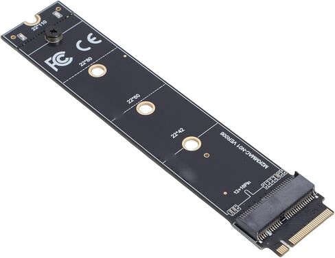 AMONIDA SSD to M.2 Adapter, 12+16 Pin to M Key NVMe Converter Card, PCIe 4.0 Speed Adapter, Ideal for Hardware Upgrade Kit for Older Laptop Model in Kuwait