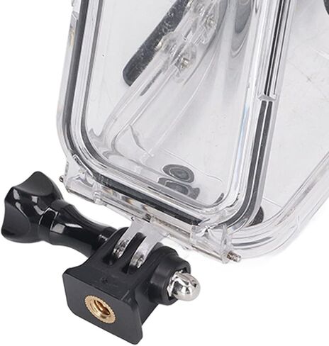 X3 Dive Case Waterproof Housing 40m Deep Protection - Optical Glass Lens, Durable PC Shell for Underwater Sports & Diving Enthusiasts in Kuwait