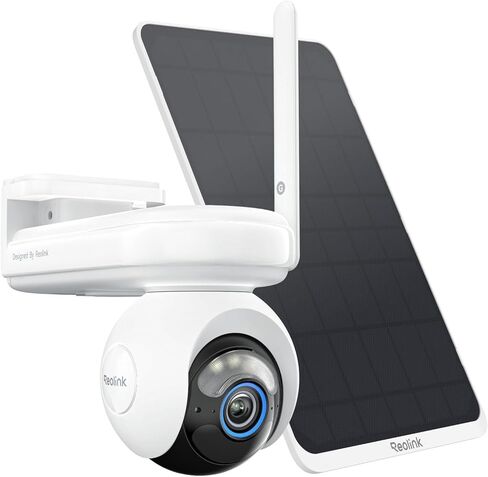 REOLINK Altas Go PT 4G LTE 360° Solar Cellular Security Camera+256GB SD Card, 24/7 Recording Wireless Outdoor for Home Security, 10s Pre-Record, 2K ColorX Night Vision, Large Battery and 12W SP in Kuwait