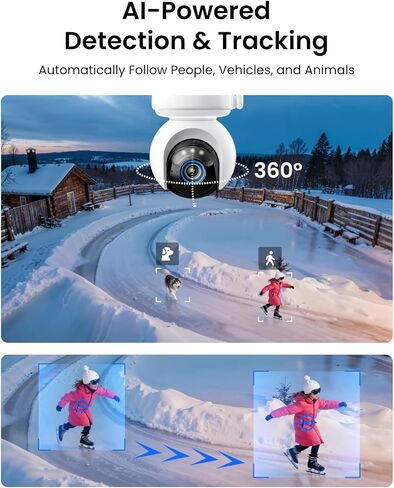 REOLINK Altas Go PT 4G LTE 360° Solar Cellular Security Camera+256GB SD Card, 24/7 Recording Wireless Outdoor for Home Security, 10s Pre-Record, 2K ColorX Night Vision, Large Battery and 12W SP in Kuwait