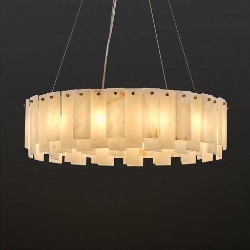 YUYI Black Wagon Wheel Chandelier, 36'' Modern Crystal Chandeliers Over Table, 9-Light Round Farmhouse Chandelier Light Fixture for Dining Room, Living Room, Bedroom, Foyer, Stairs and Entryway in Saudi Arabia