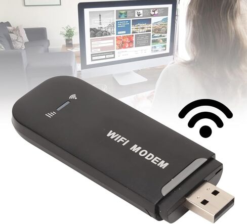 راوتر واي فاي 4G، أجهزة سفر عالية السرعة للإنترنت عبر الهاتف المحمول، نقطة اتصال محمولة مع فتحة بطاقة SIM لما يصل إلى 10 أجهزة in Kuwait