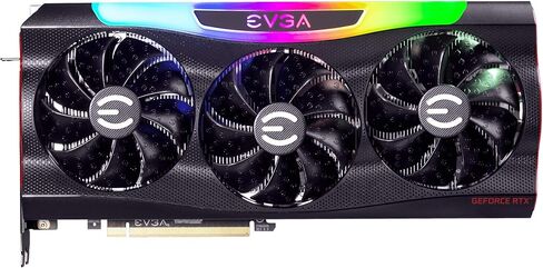 EVGA Geforce RTX 3090 Ftw3 Ultra Gaming، 24G-P5-3987-Kr، 24 جيجا بايت Gddr6X، تقنية Icx3، Argb Led، لوحة خلفية معدنية in Kuwait