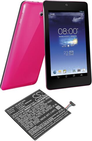 C11Pn51 C11P1304 0B200-00800000 C11PN9H C11P1326 استبدال البطارية لـ M81C ME176C K01G Me176 ME176CX Z580C-B1-BK Memo Pad HD Tab 8 Z380C Z580C ME1Pn51 MeMo Pad ME173X tab 8 بوصة زينباد S 8.0 K013 3.8 فولت in Kuwait