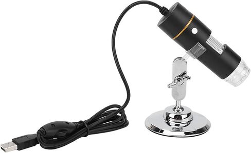 300,000 Pixels Digital Microscope, USB HD 1000X PCB Magnifier with 8 Led Lights and Microscope Stand in Kuwait