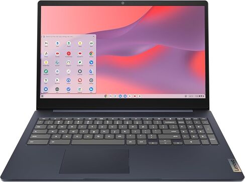 لاب توب Lenovo 3i Chromebook - لاب توب 15.6 بوصة عالي الدقة - ذاكرة 8 جيجا - تخزين 64 جيجا - Intel Celeron N4500 - موديل 2023 - حقيبة كتف للكمبيوتر المحمول T210 للكمبيوتر المحمول أو الكمبيوتر اللوحي in Kuwait