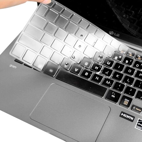 غطاء لوحة مفاتيح شفاف رفيع للغاية لجهاز Microsoft Surface Pro 7 و2015+ لوحة مفاتيح Microsoft Surface Pro 4/5/6، تصميم أمريكي in Kuwait