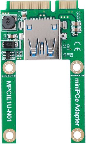 بطاقة تحويل mSATA إلى USB، محول توسيع PCI E صغير USB 2.0 لأجهزة الكمبيوتر المحمول، مع نظام تشغيل شفاف لا يحتاج إلى برنامج تشغيل in Kuwait
