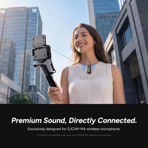 SJCAM SJ30 8K/20FPS,4K/60FPS Action Camera with Wireless Mic & 7H Battery Handle,Low Light,2.51" Flip Touchscreen,SteadyMotion 2.0 Stabilization,5M Body Waterproof,for YouTube Creator Vlogging in Kuwait