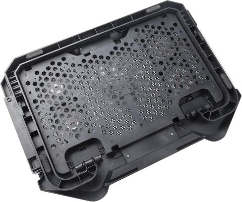 Laptop Cooling Pad Gaming Stand Portable Computer Stand Risers LED Fan with 2 USB Port Phone Holder for Cooling Pad in Kuwait