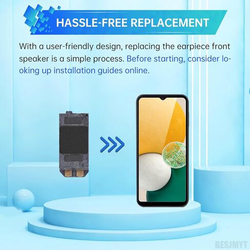سماعة الأذن الأمامية استبدال وحدة مكبر الصوت جزء إصلاح قطعة الأذن بديلة لهاتف Samsung Galaxy A13 A12 A23 5G A04s A20 A50 A02 A24 A23 A51 A71 A13 5G in Kuwait