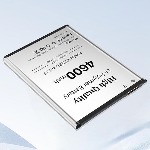 بطارية مطورة حديثًا بقدرة 4600 مللي أمبير في الساعة لجهاز LG V20، بطارية ليثيوم بوليمر بديلة عالية السعة متوافقة مع V20 BL-44E1F، LS997، US996، H910، H918، VS995 in Kuwait
