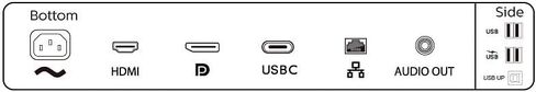 فيليبس 346B1C شاشة منحنية فائقة الاتساع مقاس 34 بوصة، وشاشة UltraWide QHD 2K، ومنفذ USB-C ومفتاح KVM مدمج in Kuwait
