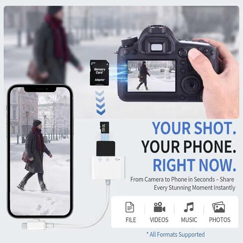 عبوتان من بطاقة Micro SD بسعة 128 جيجابايت مع قارئ 3 في 1 من النوع C، وبطاقة TF U3 V30 عالية التحمل لكاميرا Dash Cam، Wyze، Blink، كاميرا الأمان، وضع Tesla Sentry، تشغيل الفيديو والهاتف بدقة 4K لهاتف iPhone 15/16 Android in Kuwait