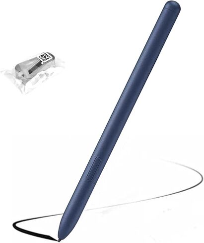 قلم بديل لجهاز Galaxy Tab S7 لجهاز Samsung Galaxy Tablet S10، S9، S8، S7، S6 Lite جميع السلاسل، قلم Tab Stylus (أزرق داكن) in Kuwait